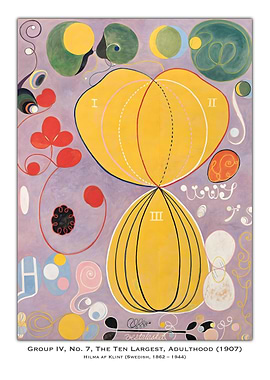 Hilma af Klint Abstract Painting