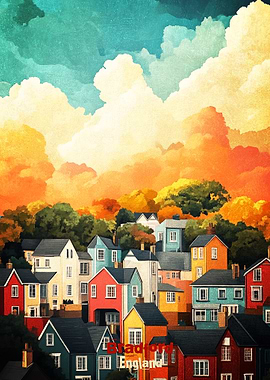 Bradford England Art Poster