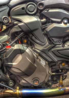 Motorcycle Engine XI