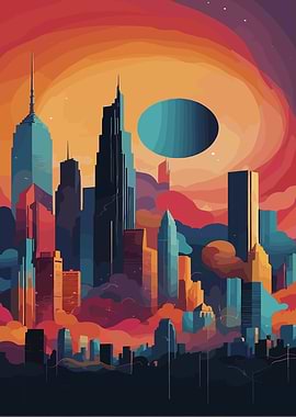 Futuristic Cityscape