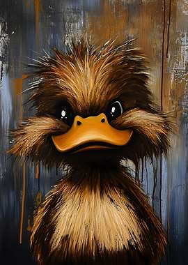 Cute Duck Painting
