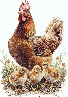 Hen and Chicks
