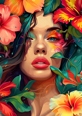 Floral Portrait