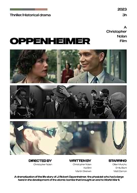 Oppenheimer Movie Poster