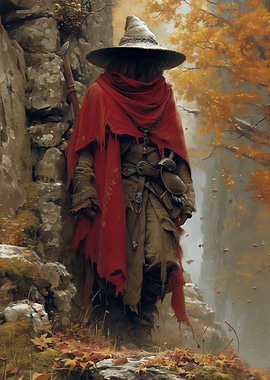 Red-Clad Wanderer