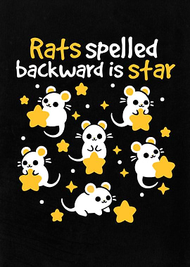 Rats spelled backward is star