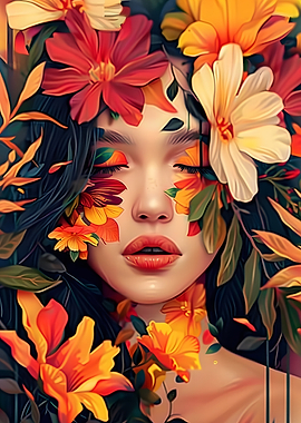 Floral Portrait