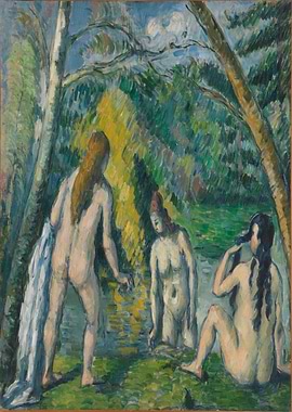 Three Bathers
