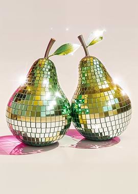 Disco Pear Pair