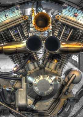 Motorcycle Engine XIII