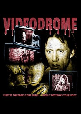 Videodrome Horror Movie Poster