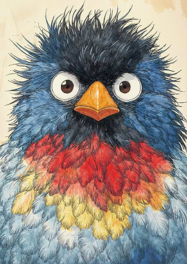 Angry Bird Illustration