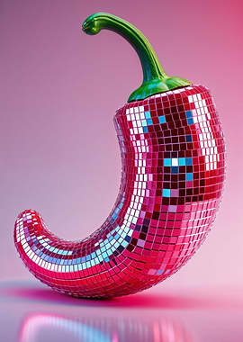 Disco Red Chili Pepper