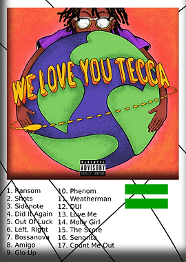Lil tecca WE LOVE YOU TECCA Album Cover