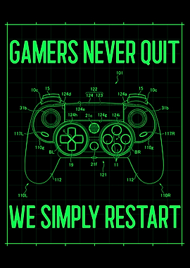 Gamer Restart Quote