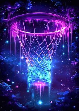 Cosmic Basketball Hoop