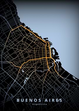 Buenos Aires City Map
