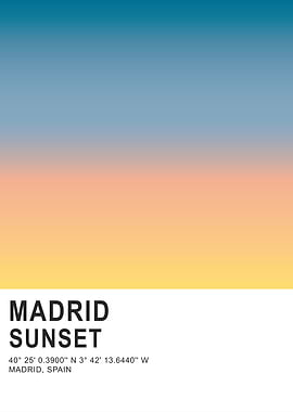 Madrid Sunset Gradient