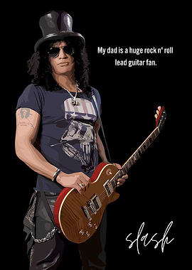 Slash Guitarist Portrait