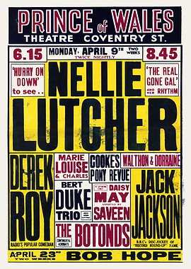 Nellie Lutcher Concert Poster
