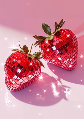 Disco Ball Strawberries