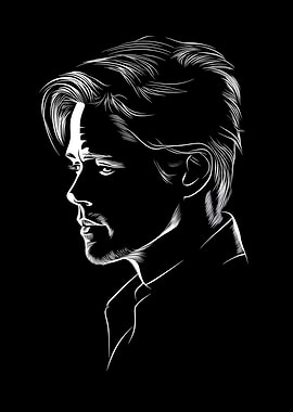 Brad Pitt A legendary actor Poster Art