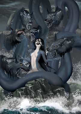 Scylla, She-Beast of the Sea