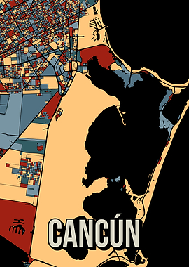 Cancun City Map