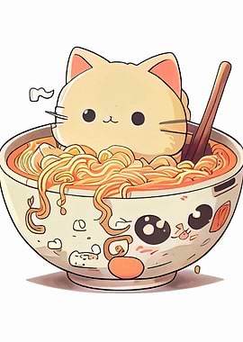 Cute Cat Ramen