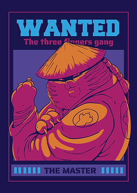 Cat Mafia The Master Wanted Poster