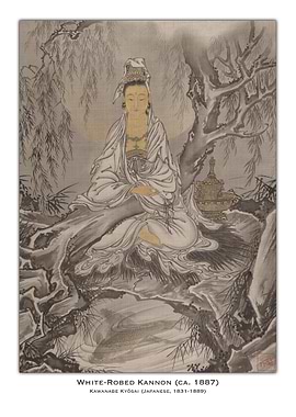 White-Robed Kannon Painting