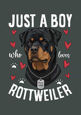 Rottweiler Dog Lover Design