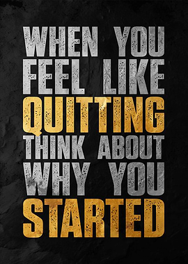 Motivation Quote Poster