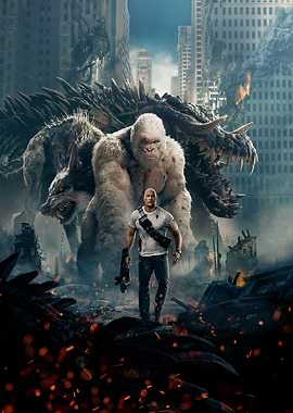 Rampage Movie Poster