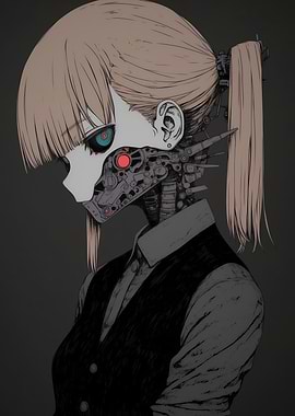 Cyberpunk Anime Girl