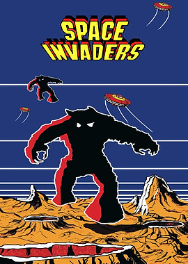 Space Invaders Poster
