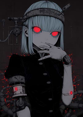 Cyberpunk Anime Girl