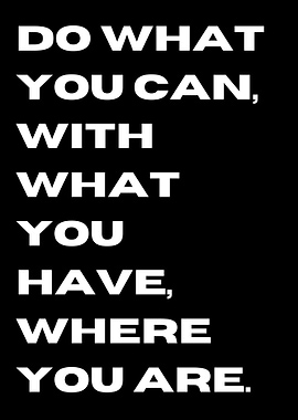 Motivational Quote Poster