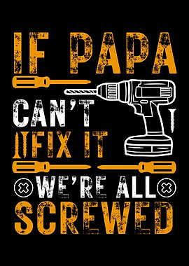 Funny Dad Handyman Quote