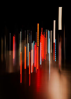 Abstract Light Streaks