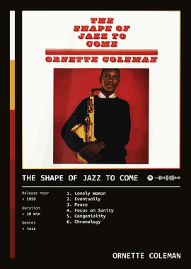 The Shape Of Jazz To Come (1959) Album by Ornette Coleman