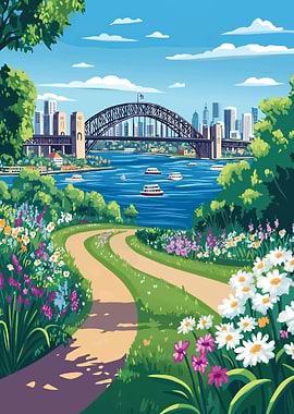 Sydney Harbour Bridge View