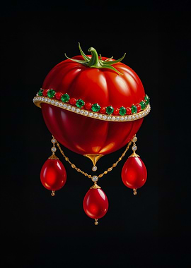 Tomato Jewel Pendant