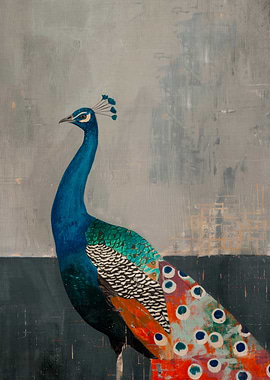 Peacock Painting