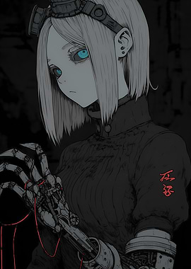 Cyberpunk Anime Girl