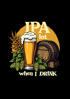 IPA lot when I drink IPA Beer Drinking Craft Beer Brewing