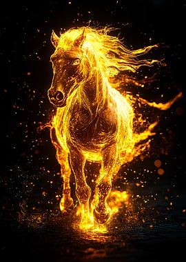 Blazing Horse Spirit