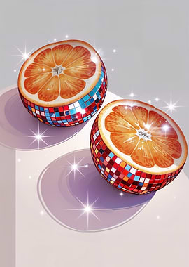 Disco Orange Slices