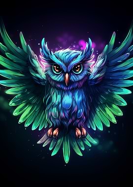 Neon Owl