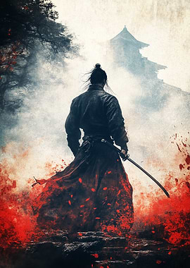 Kung Fu Warrior Graffiti Artwork